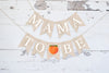 Mama to Be Peach Banner, Fruit Baby Shower Decor, Baby Shower Banner, Peach Shower Decorations, Peach Baby Shower Decor