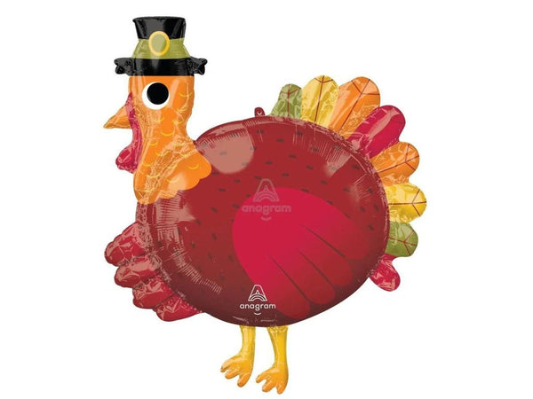 Thanksgiving Decor | Thanksgiving Party | Cute Turkey Balloon | Fall Party Decor | Thanksgiving Balloon | Happy Thanksgiving Balloon |