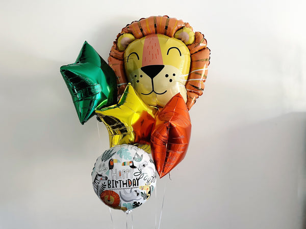 Cute Lion | Lion Safari Party | Jungle Party Decor | Safari Party Balloon Decor | Large Lion Balloon  | Safari Birthday Party | Lion Decor |