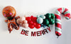 Christmas Decor | Holiday Party Decor | Cookie Exchange | Christmas Party Decorations | Holiday Decor | Be Merry Banner | Christmas Party |