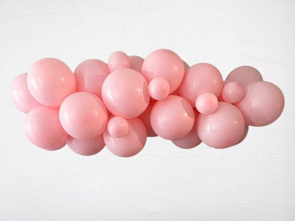 Pastel Pink Balloon Garland | Gender Reveal Balloon Decor | Girls Birthday Balloon Decor | Princess Party Decor | Pink  Party Balloons |