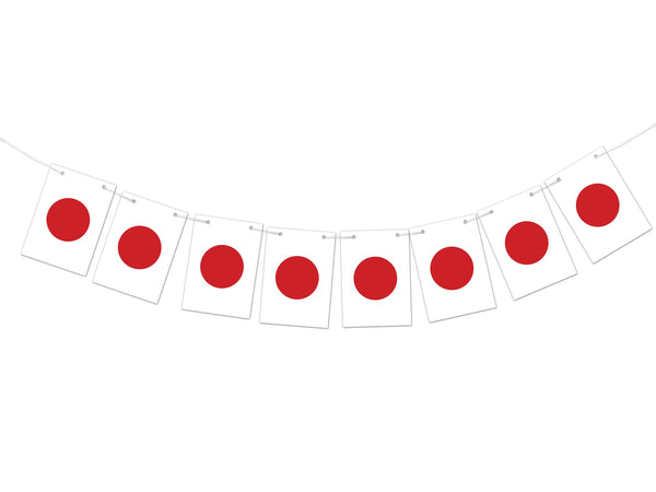 Japan Flag Banner, Japanese Flag Banner, Team Japan Garland, World Flags, Japan World Cup Decorations, P198