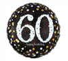 60th Birthday Balloon Decor | Milestone Birthday Party | Birthday Party Theme | Silver, Gold Balloon Decorations | Birthday Party Decor |