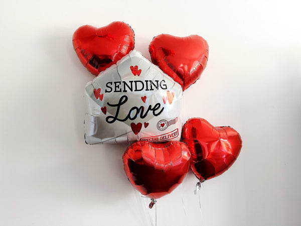 Valentine's Day Balloons | Valentine's Day Decor | Valentine's Day Balloons | Valentine's Day Party Decor | Sending Love Balloons |