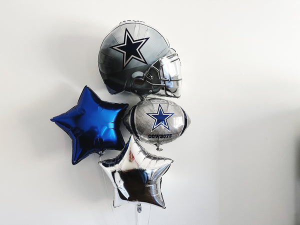 Cowboys Football Decorations, Football Party, Game Day Balloons, Football Banquet Decorations COL259