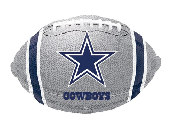 Cowboys Balloon 18" | Football Party Decor | Sports Balloon | Tailgate Decor | Football Birthday Photo Prop | BAL235
