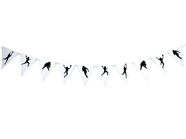 Football Party Decorations, Football Player Banner, Card Stock Banner, Sports Party Decor, Football Decorations P280