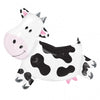 Cow Party Balloon Garland, Rodeo Balloon Garland, Farm Party Decorations, Cow Print and Pink Balloon Backdrop COL314
