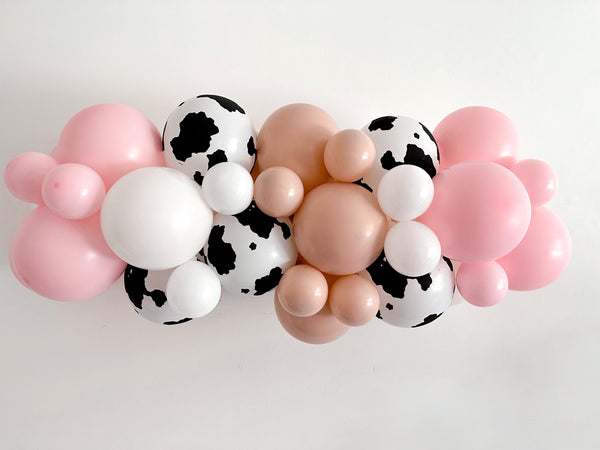 Cow Party Decor, Second Birthday Kit, Farm Birthday Party Decor, Cow Party Decorations, Cow Balloons Garland, Cow Balloon Decor