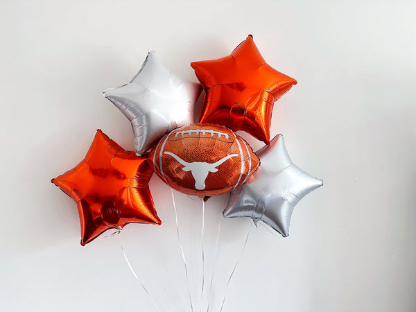 Texas Football Decorations, Graduation Party, Game Day Balloons, Football Banquet Decorations COL302