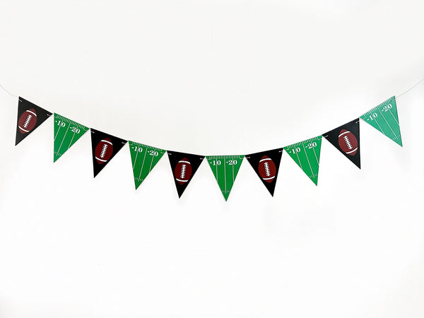 Football Banner, Football Party Decorations, Touchdown Banner, Sports Decorations, P275