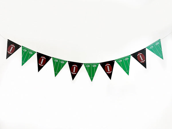 Football Banner, Football Party Decorations, Touchdown Banner, Sports Decorations, P275