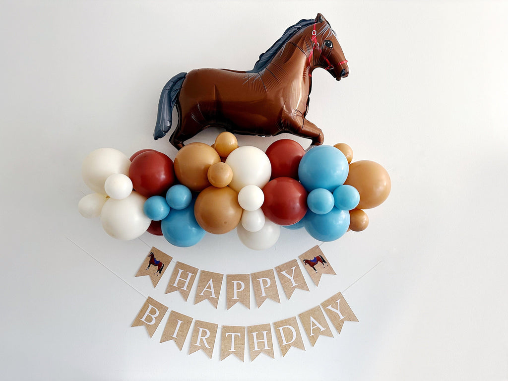 Horse Birthday Party | Horse Party Decor | Cowgirl Party | Kentucky Derby Balloons | Horse Party Decor | Western Party Decor |