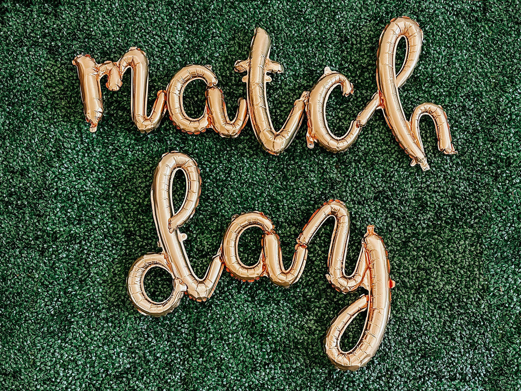 Match Day Decorations, Match Day Balloons, New Doctor Decor, Residency Program Match, Medical School Matching Banner