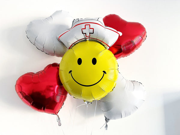 Nurses Day Balloon Set | We Love Our Nurses Party Decor | Nurse Balloons |  Nurse Appreciation Week | Nurse Appreciation Balloon |