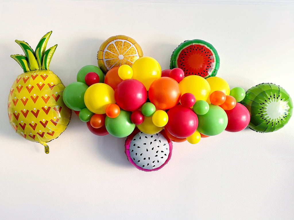 TWOtti Fruitti Birthday Party | Colorful Balloons | Second Birthday Party Decor | Tutti Frutti Party Props | Pineapple Party Decor | COL348