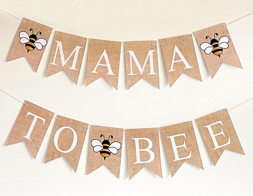 Mama To Bee Baby Shower Kit | Bumblebee Party Decorations