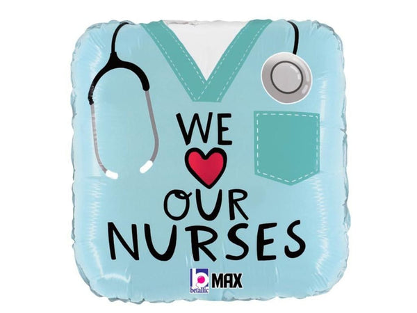 Nurses Day Balloon, Nurse Appreciation Week Balloons, We Love Our Nurse Balloon, Best Nurse Gift, Nurse Appreciation Week Idea, BAL332