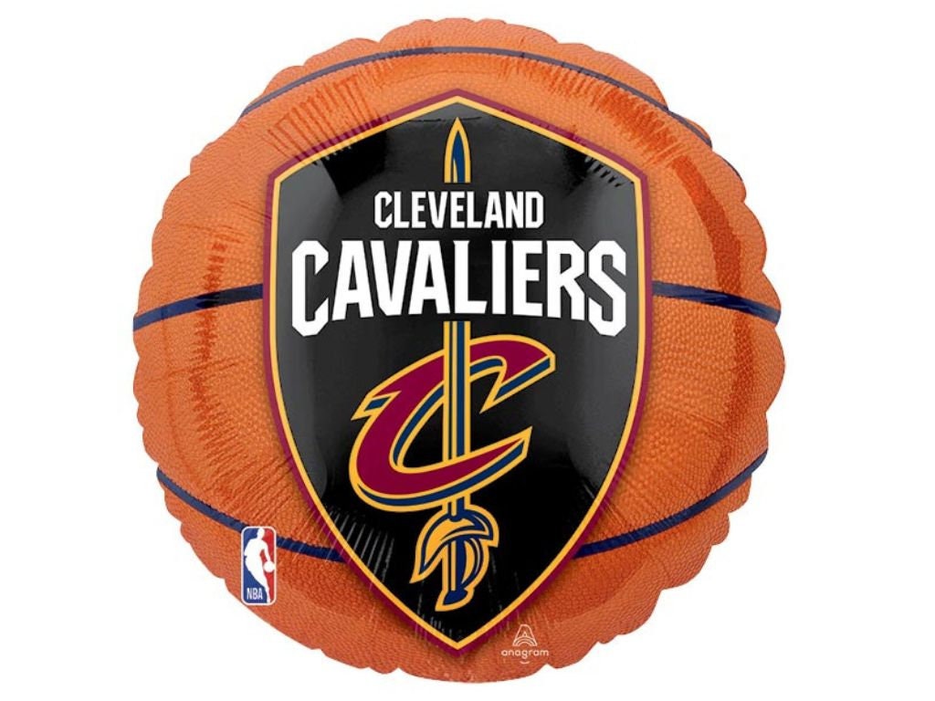 Cavaliers Basketball Balloon | Basketball Party Decor | Sports Balloon | Basketball Party Decor | Basketball Birthday Photo Prop