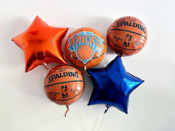 Knicks Basketball Decorations, Basketball Party, Game Day Balloons, Basketball Banquet Decorations COL380