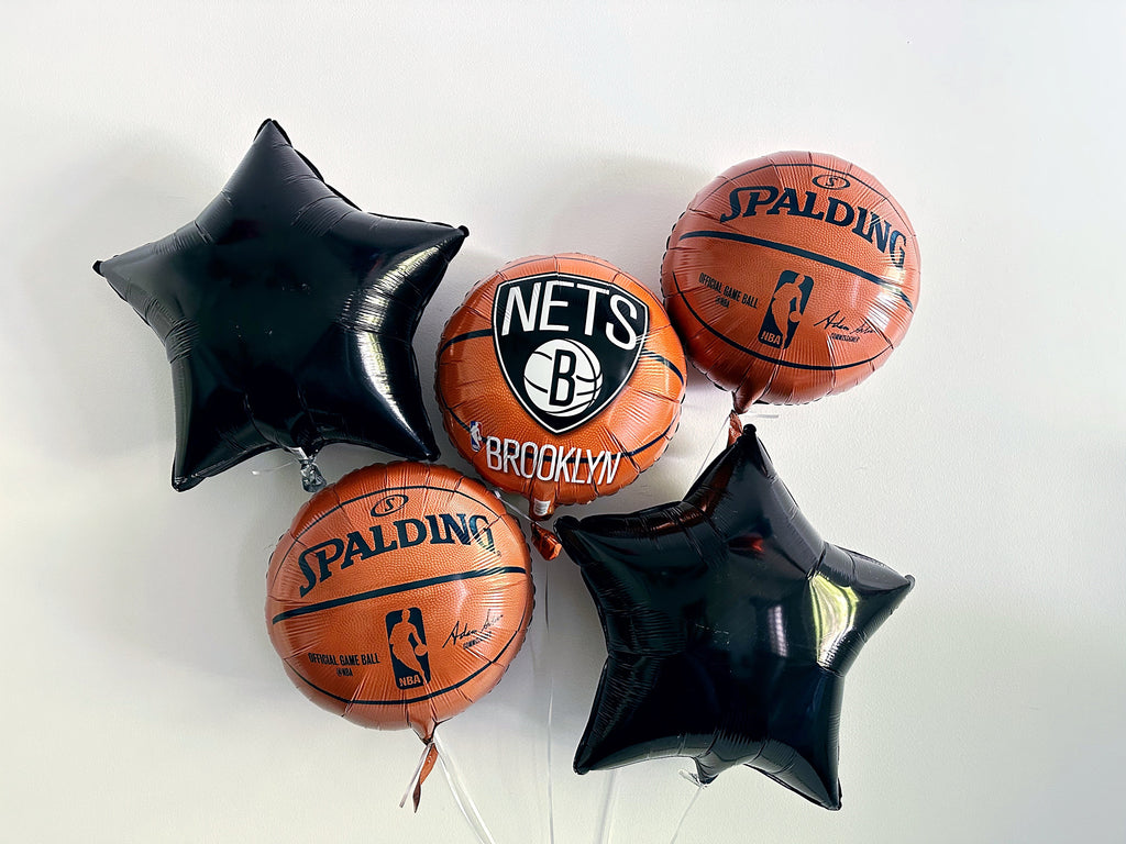 Nets Basketball Decorations, Basketball Party, Game Day Balloons, Basketball Banquet Decorations COL381