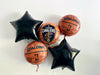 Cavaliers Basketball Decorations, Basketball Party, Game Day Balloons, Basketball Banquet Decorations COL383