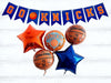 NBA Knicks Basketball Party Collection | Basketball Party Decor | Basketball Balloon Decor | Sports Balloon Garland | COL390