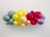 Ice Cream Party | Colorful Summer Balloon Garland | Colorful Balloon Party Kit | Ice Cream Birthday Backdrop
