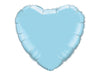 Light Blue Heart Balloon | Valentines Party Decor | I Love You Foil Balloon | Light Blue Heart Shape Mylar Balloon