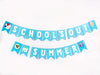 School's Out For Summer Banner, End of Year Party Decorations, Last Day of School Banner, P298