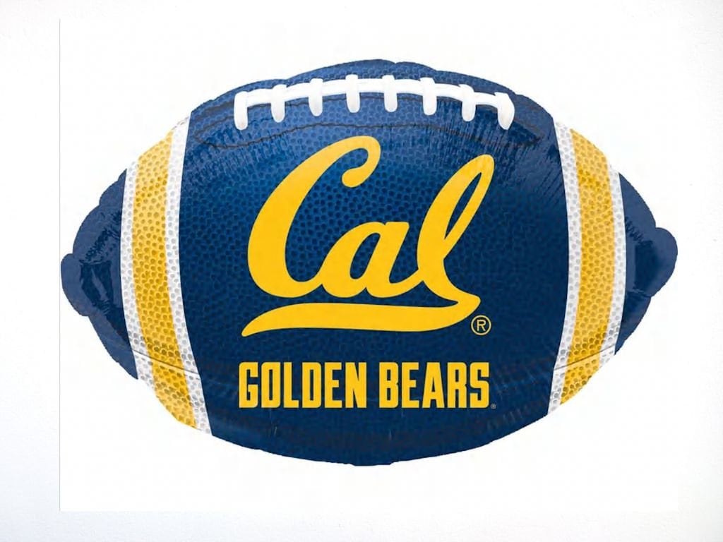 Cal Golden Bears Balloon 17" | Football Party Decor | Graduation Party Balloon | Sports Balloon | Tailgate Decor | Football Balloon | BAL273