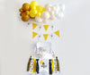 Bumble Bee One Collection, Yellow Balloons, Bumble Bee 1st Birthday Party Decorations, Yellow Balloons, Bee 1st Birthday Party Decor COL339