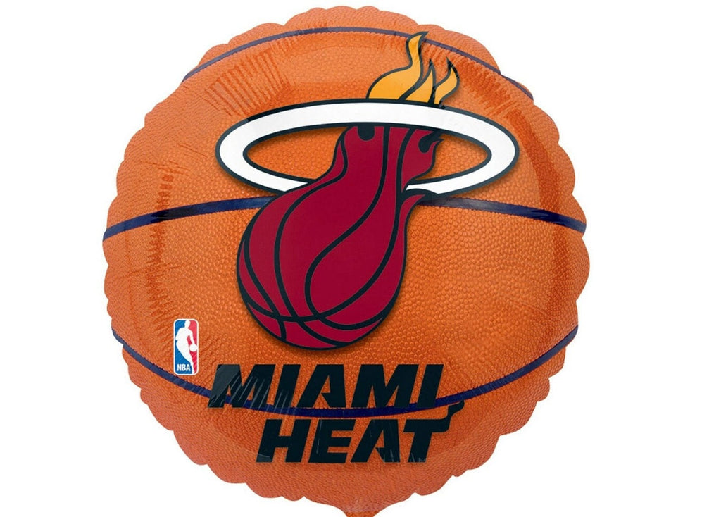 Heat Basketball Balloon | Basketball Party Decor | Sports Balloon | Basketball Party Decor | Basketball Birthday Photo Prop