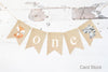 Fox & Raccoon One Banner, First Birthday Party Decor, Woodland First Birthday, 1st Birthday Party Decorations, Woodland First Birthday PB680