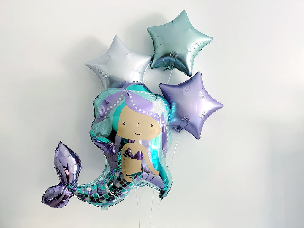 Mermaid Balloon, Mermaid Party Décor, Mermaid Party Prop, Mermaid Birthday Party, Summer Party, Pool Party