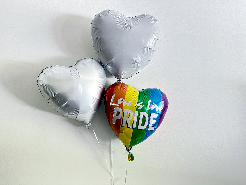 Pride Balloons | Pride Month Decorations | Rainbow Balloons | Love is Love Balloons