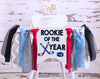 Rookie of the Year Banner, Hockey First Birthday, Hockey Highchair Banner, Hockey Banner, First Birthday Party, Cake Smash Prop, HC165
