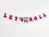 Roller Skate Balloons | Let's Roll Retro Party Kit | Colorful Balloon Garland | Roller Skate Party Decor | COL449