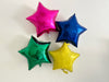 Roller Skate Star Balloon Bouquet, Foil Star Balloon, Birthday Party Decorations, Bright Color Party Decorations, Star Party Decor COL442