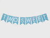 Two Sweet Birthday Party Banner | Donut Themed Birthday Banner Two Sweet Donut Banner | Donut Second Birthday Party Decorations