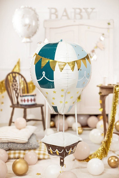 Hot Air Balloon, Classic Balloon Decor, Hot Air Balloon Decoration, Whimsical Balloon Decor, Baby Shower Balloon, First Birthday Balloon