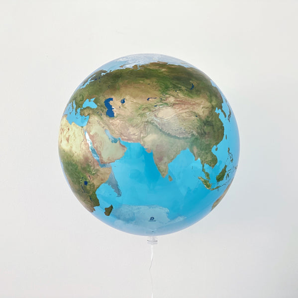 Earth Orb Balloon, Round Globe Ball Balloon, Earth Shaped Round Balloon | BAL381
