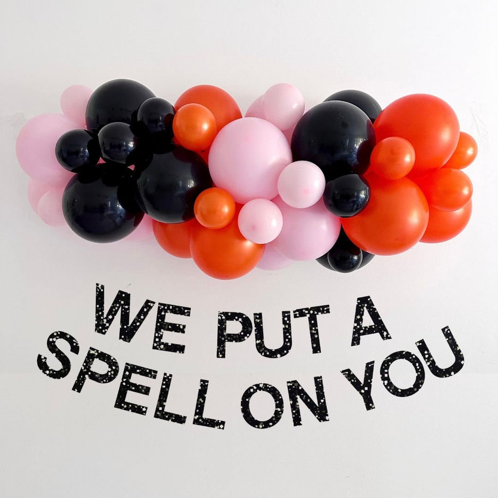 Halloween Party Collection | Happy Halloween Party Decor with Balloons | Halloween Party Decorations | We Put A Spell On You Decor | COL504
