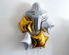 Gold Baptism Celebration | Christening Balloons | Cross Balloon Decor | God Bless Banner | Holy Communion Decorations