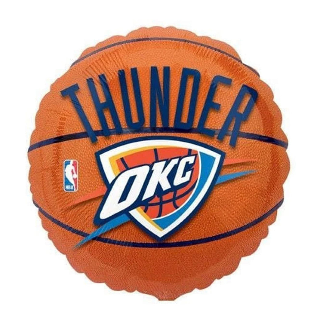 OKC Thunder Basketball Decorations, Basketball Party, Game Day Balloons, Basketball Banquet Decorations