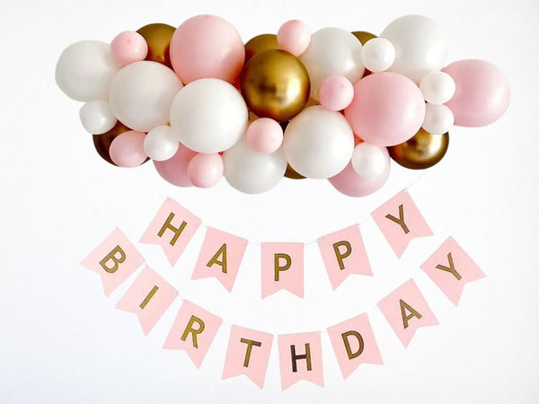 Pink and Gold Birthday Party | Pink Party Decor | Princess Party Balloons | Pink Party Balloons | Pink and Gold Party