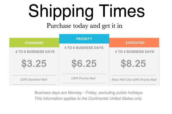 Standard Mail Shipping